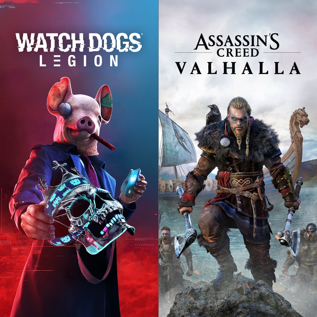 Купить Assassins Valhalla + Watch Dogs Legion Bundle для PS4/PS5 П2 П3 дёшево