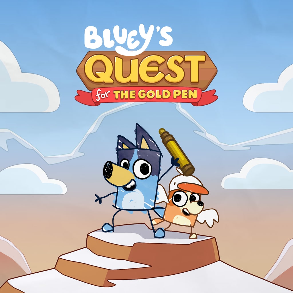 Купить Bluey's Quest for the Gold Pen для PS5 П2 П3 дёшево