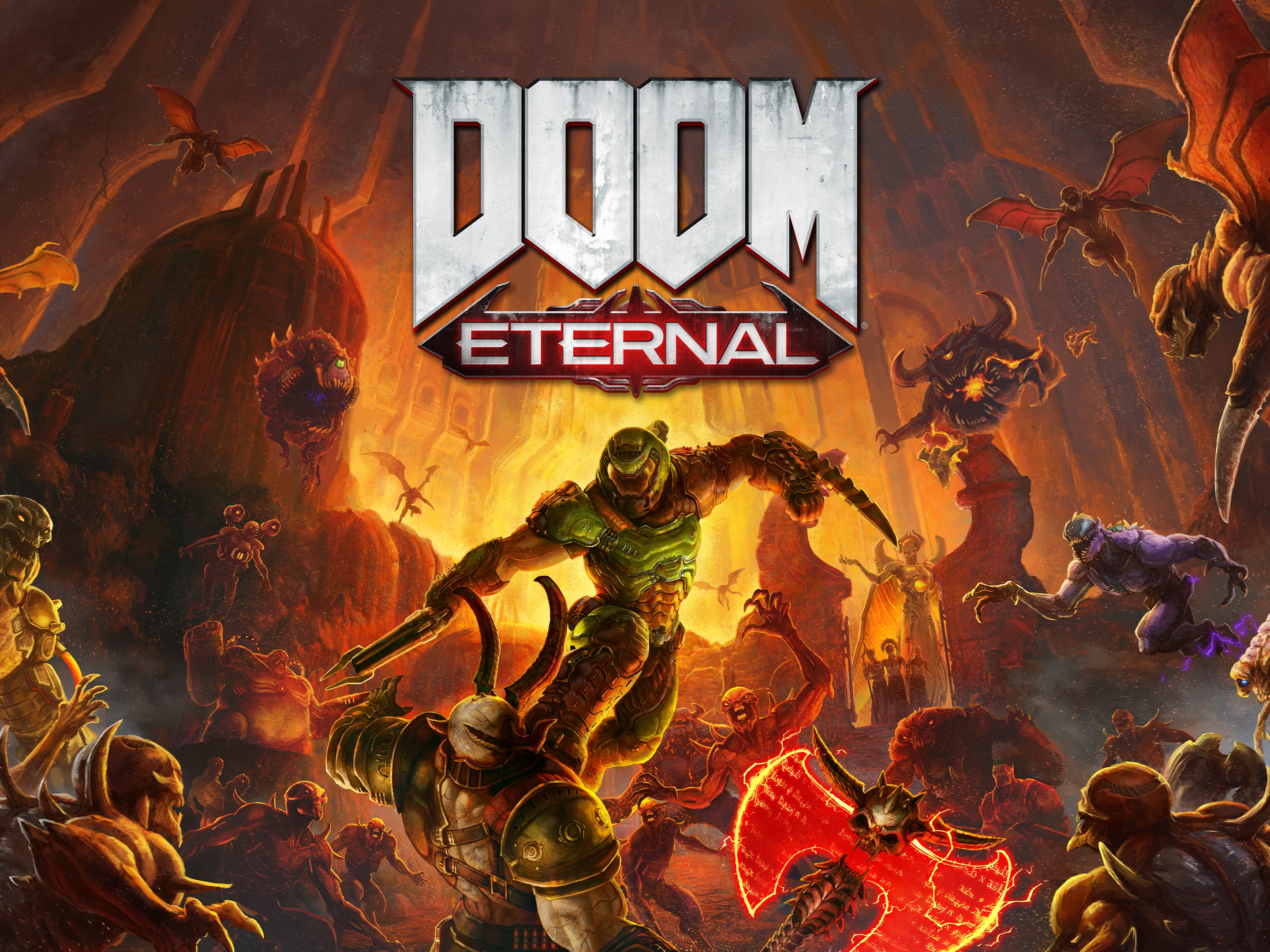 Купить Doom Eternal Deluxe Edition для PS4/PS5 П2 П3 дёшево