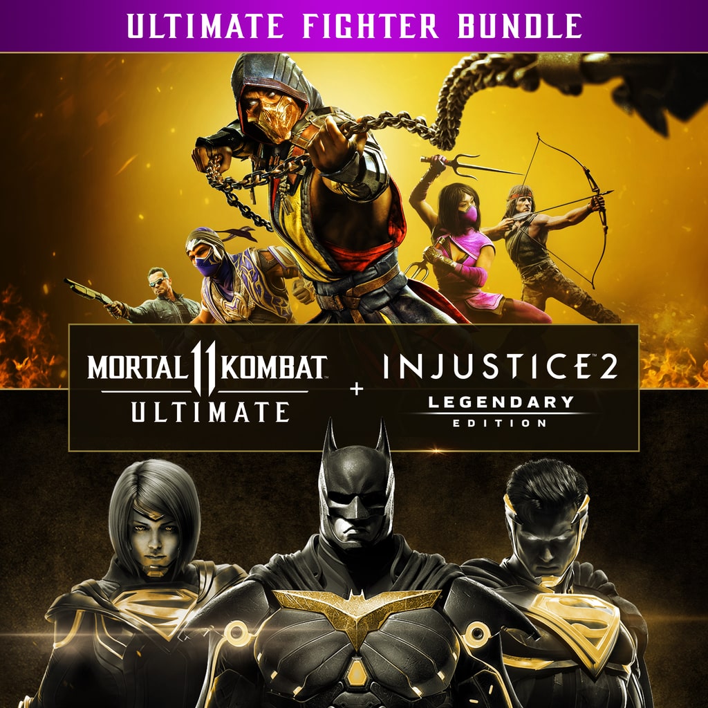 Купить Mk11 + injustice 2 для PS4/PS5 П2 П3 дёшево