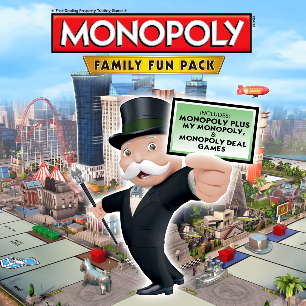 Купить Monopoly Family Fun Pack для PS4/PS5 П2 П3 дёшево