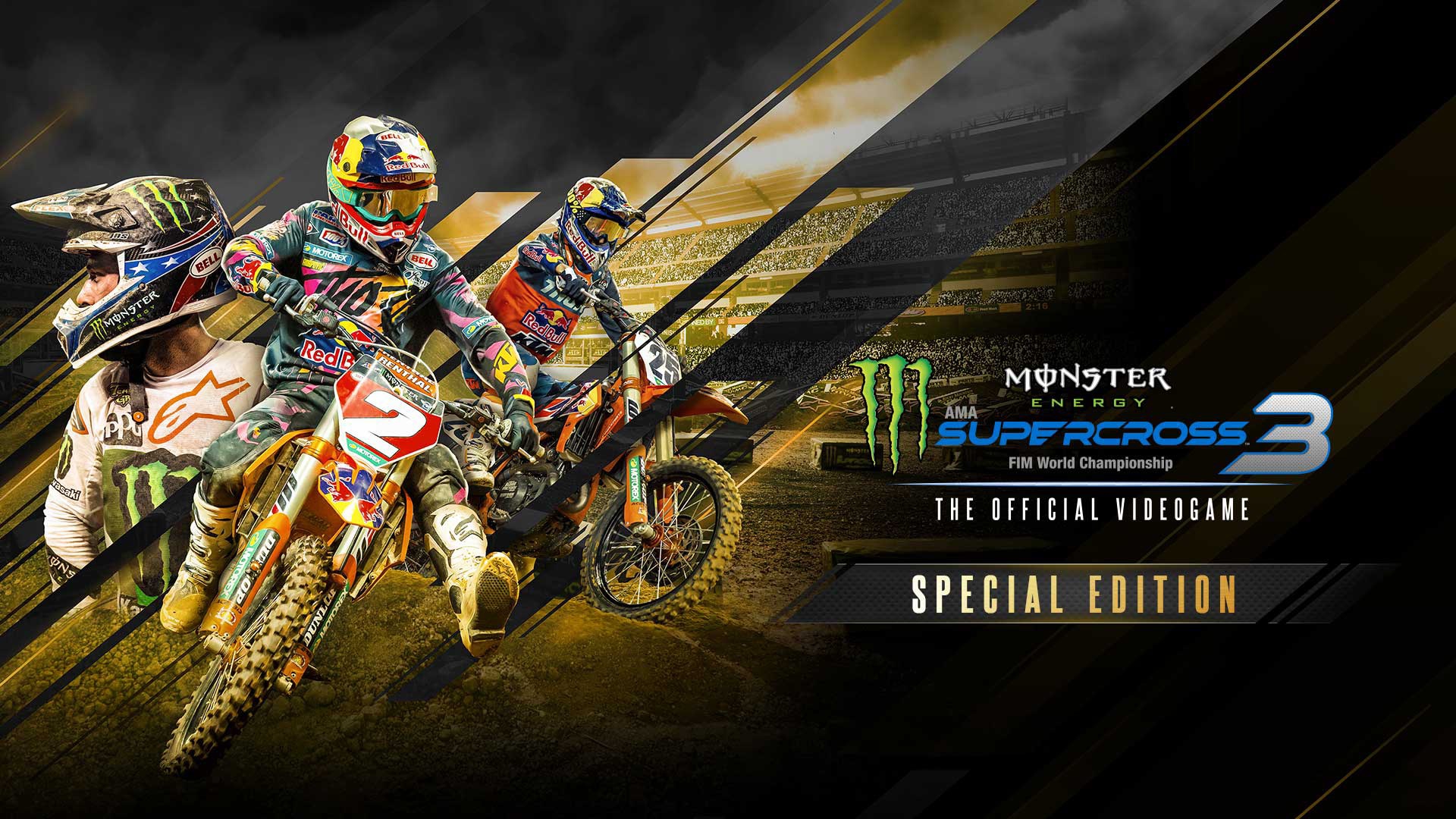 Купить Monster Energy Supercross 3 - Special Edition для PS4/PS5 П2 П3 дёшево