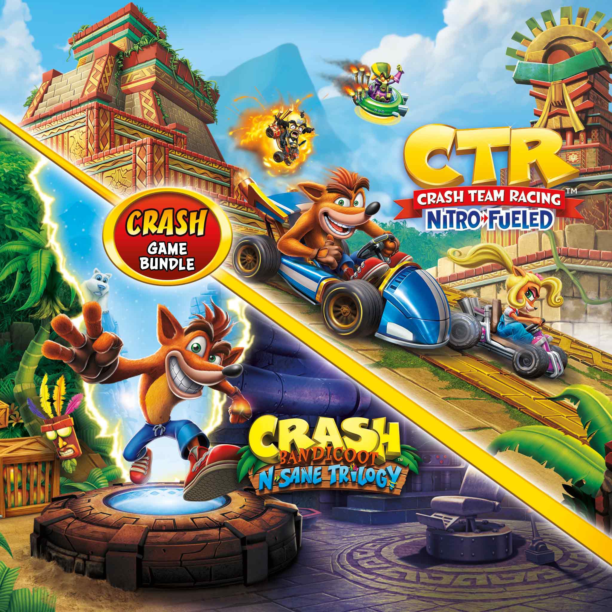 Купить N. Sane Trilogy + CTR Nitro-Fueled для PS4/PS5 П2 П3 дёшево