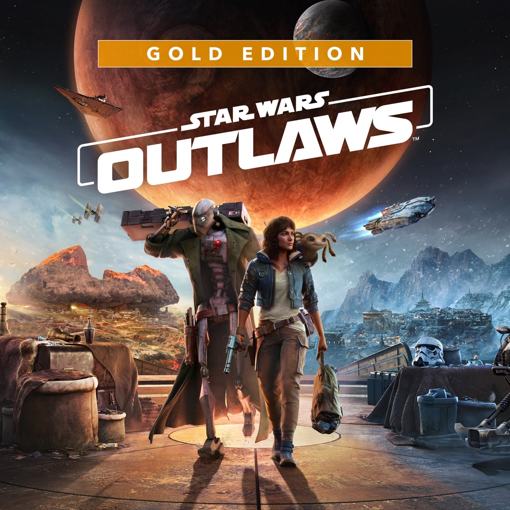 Купить Star Wars Outlaws Gold Edition для PS5 П2 П3 дёшево