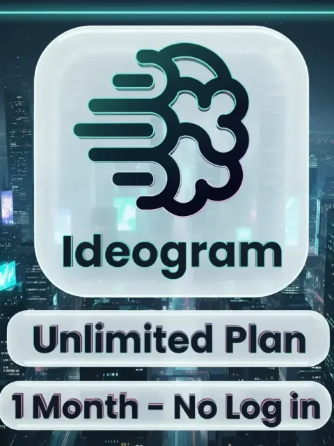 Ideogram AI Plus 1 месяц (общий счёт)