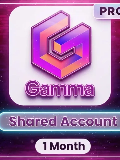 Gamma Pro shared 1 месяц