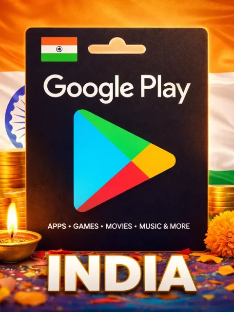 Google Play код Индия (INR) - 1 INR