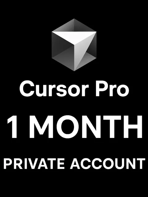 Cursor Pro 1 месяц (личный аккаунт, автовыдача)