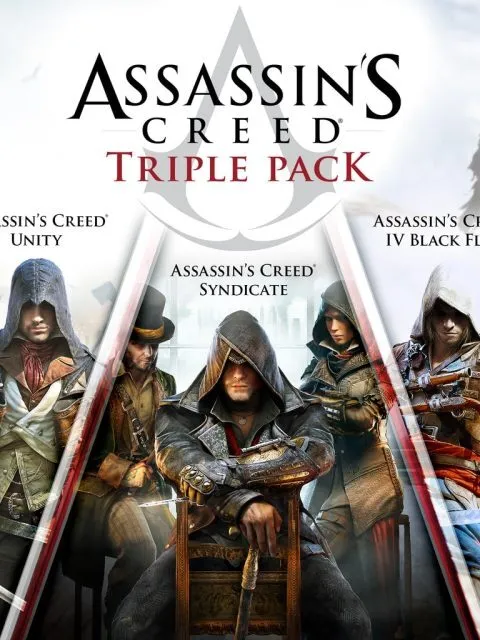 Assassin’s Creed Triple Pack: Black Flag, Unity, Syndicate — PlayStation 5, с активацией (П3)