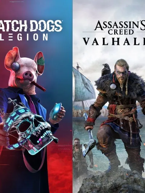 Assassins Valhalla + Watch Dogs Legion Bundle — Standard Edition — PlayStation 5, без активации (П2)