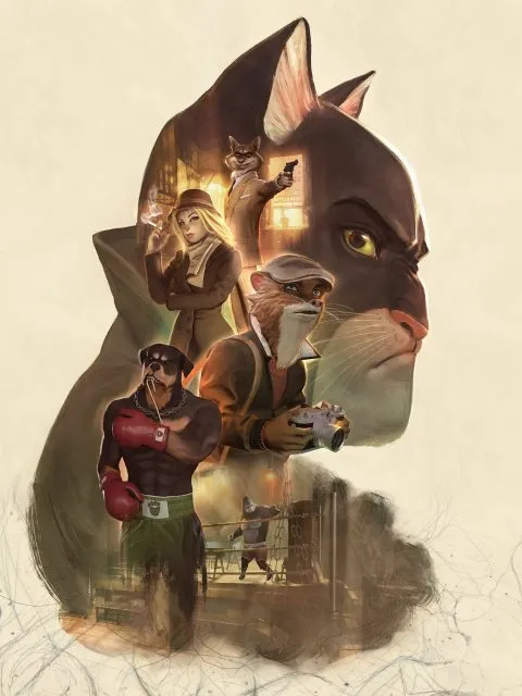 Blacksad: Under the Skin — Standard Edition — PlayStation 4, с активацией (П3)