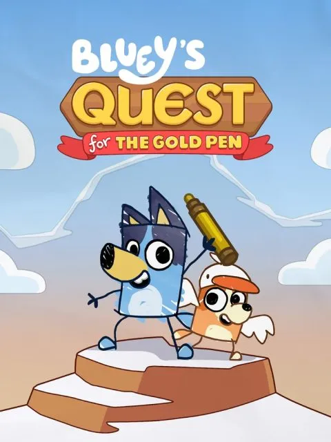 Bluey’s Quest for the Gold Pen — Standard Edition — PlayStation 5, без активации (П2)