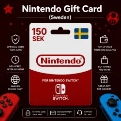 Пополнение баланса Nintendo Швеция - 150 SEK