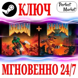 Россия/Мир Doom Doom II Remastered 2024 Steam Ключ