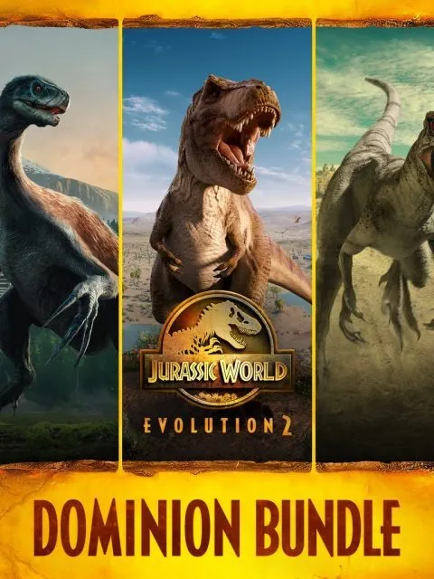 Jurassic World Evolution 2 Dominion Bundle — Standard Edition — PlayStation 5, без активации (П2)