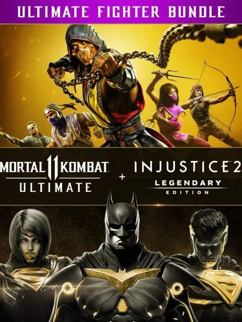 Mortal Kombat 11 Ultimate + Injustice 2 Leg — PlayStation 4, без активации (П2)