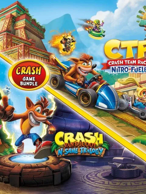 N. Sane Trilogy + CTR Nitro-Fueled — Standard Edition — PlayStation 5, с активацией (П3)