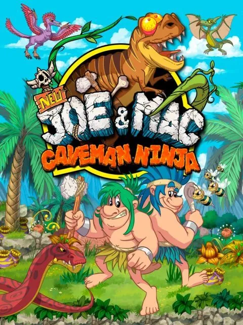 New Joe & Mac Caveman Ninja — Standard Edition — PlayStation 4, без активации (П2)