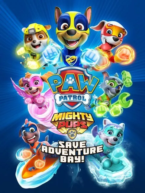 PAW Patrol Mighty Pups Save Adventure Bay — Standard Edition — PlayStation 4, с активацией (П3)