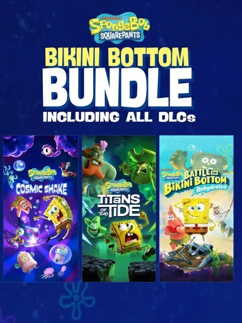 SpongeBob Bundle — Standard Edition — PlayStation 4, без активации (П2)