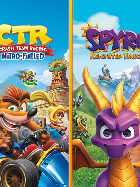 Team Racing Nitro-Fueled + Spyro Game Bundle — Standard Edition — PlayStation 4, без активации (П2)