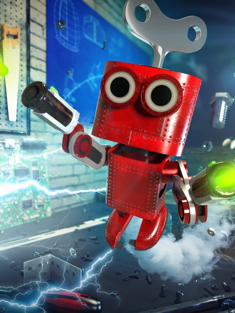 A-RED Walking Robot — Standard Edition — PlayStation 5, с активацией (П3)