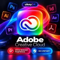 Adobe Creative Cloud 1 месяц (официальная оплата)