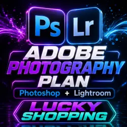 ADOBE PHOTOGRAPHY PLAN | Photoshop + Lightroom | 1/3 Месяца
