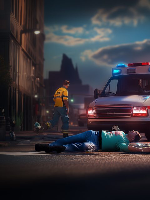 Ambulance Simulator 911 RESCUE — Standard Edition — PlayStation 4, без активации (П2)