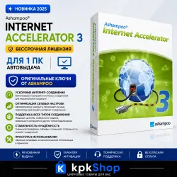 Ashampoo Internet Accelerator 3 | Бессрочный лицензионный ключ (1 ПК) | Автовыдача