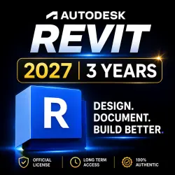 Autodesk Revit 2024–2027 | 1–3 Года | Полный Доступ | Облако + AI Включены