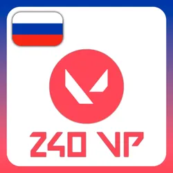 АВТО КЛЮЧ 240 VP Valorant РОССИЯ — ПОДАРОЧНЫЙ КОД (RU )