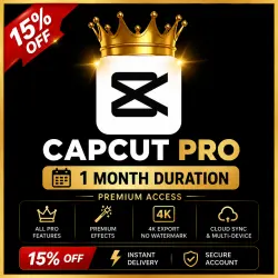 CapCut Pro Premium | 1 месяц | Готовый к использованию аккаунт
