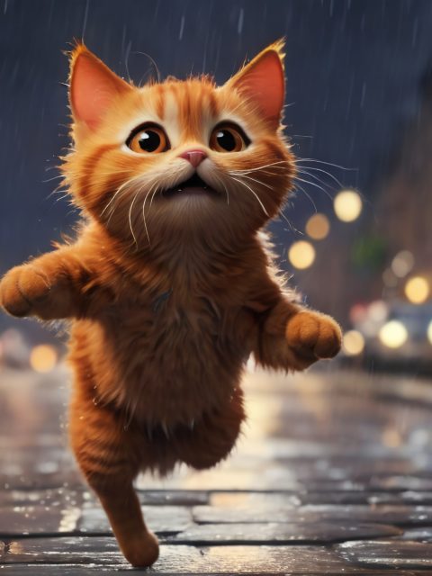 Cat in Rain — Standard Edition — PlayStation 4, без активации (П2)