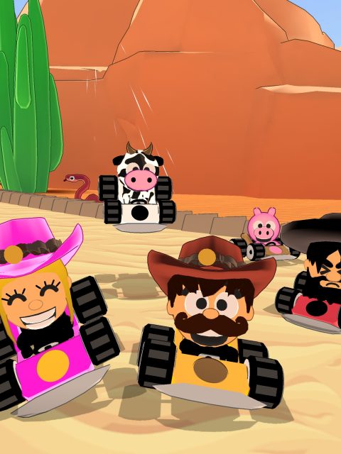 Cowboy Kart — П2 — Без активации — PlayStation 4