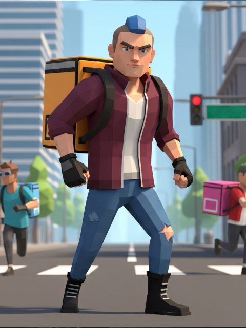 Delivery Dash: Battle Couriers — Standard Edition — PlayStation 5, без активации (П2)