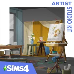 DLC The Sims 4 Artist Studio Kit PSN PS4 PLAYSTATION