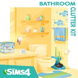 DLC The Sims 4 Bathroom Clutter Kit PSN PS4 PLAYSTATION