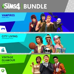 DLC The Sims 4 Bundle - City Living PSN PS4 PLAYSTATION