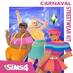 DLC The Sims 4 Carnaval Streetwear Kit PSN PS4 PLAYSTATION