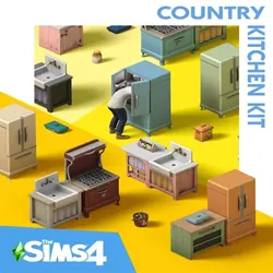 DLC The Sims 4 Country Kitchen Kit PSN PS4 PLAYSTATION