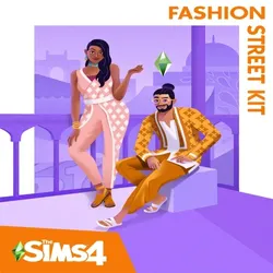 DLC The Sims 4 Fashion Street Kit PSN PS4 PLAYSTATION