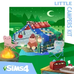 DLC The Sims 4 Little Campers Kit PSN PS4 PLAYSTATION