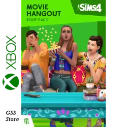 DLC The Sims 4 Movie Hangout Stuff PSN PS4 PLAYSTATION
