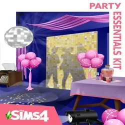 DLC The Sims 4 Party Essentials Kit PSN PS4 PLAYSTATION