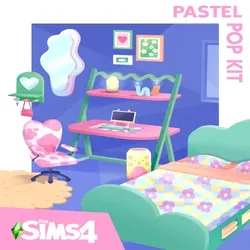 DLC The Sims 4 Pastel Pop Kit PSN PS4 PLAYSTATION