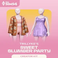 DLC The Sims 4 Sweet Slumber Party Kit PSN PS4 PLAYSTATION