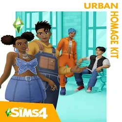 DLC The Sims 4 Urban Homage Kit PSN PS4 PLAYSTATION