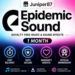 Epidemic Sound PRO подписка на 1 месяц