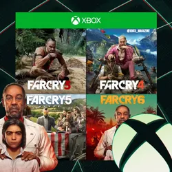 FAR CRY 6 + 5 + 4 + 3 ANTHOLOGY BUNDLE Xbox One & Series X|S
